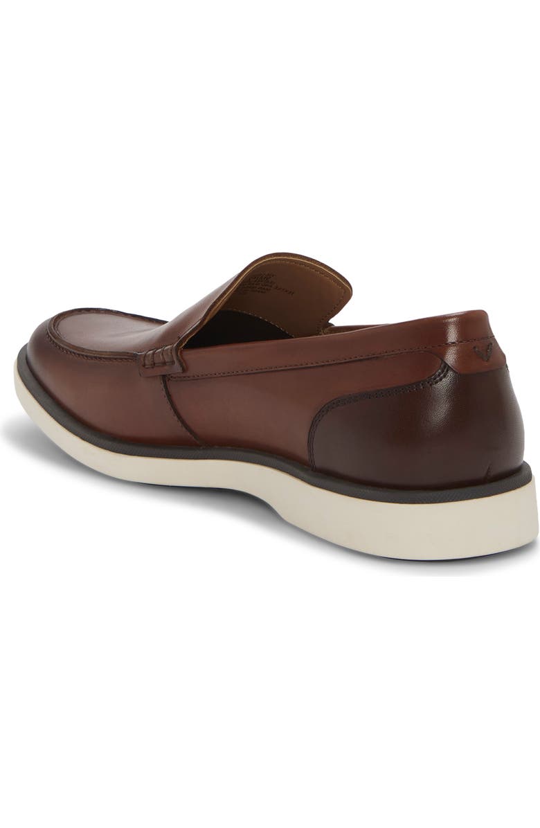 Vince Camuto Sevrin Moc Toe Loafer, Alternate, color, Cuero/Brown