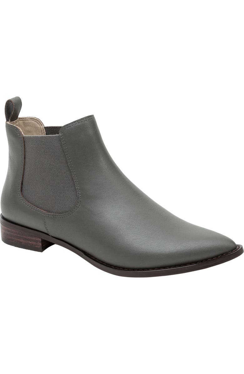 Linea Paolo Zoey Pointed Toe Chelsea Boot, Main, color, Stone