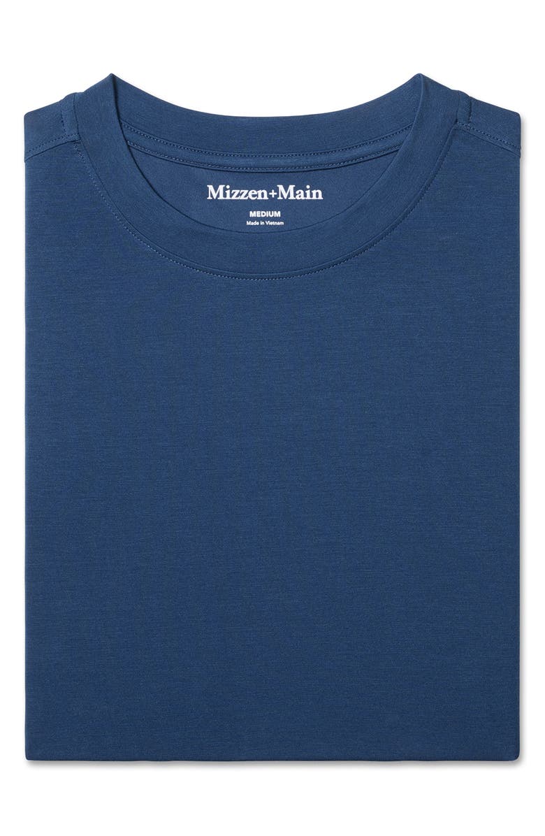 Mizzen+Main Knox Performance T-Shirt, Alternate, color, Midnight Navy