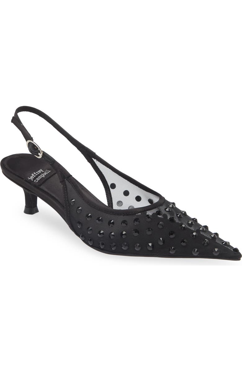 Jeffrey Campbell Persona Pointed Toe Slingback Pump, Main, color,