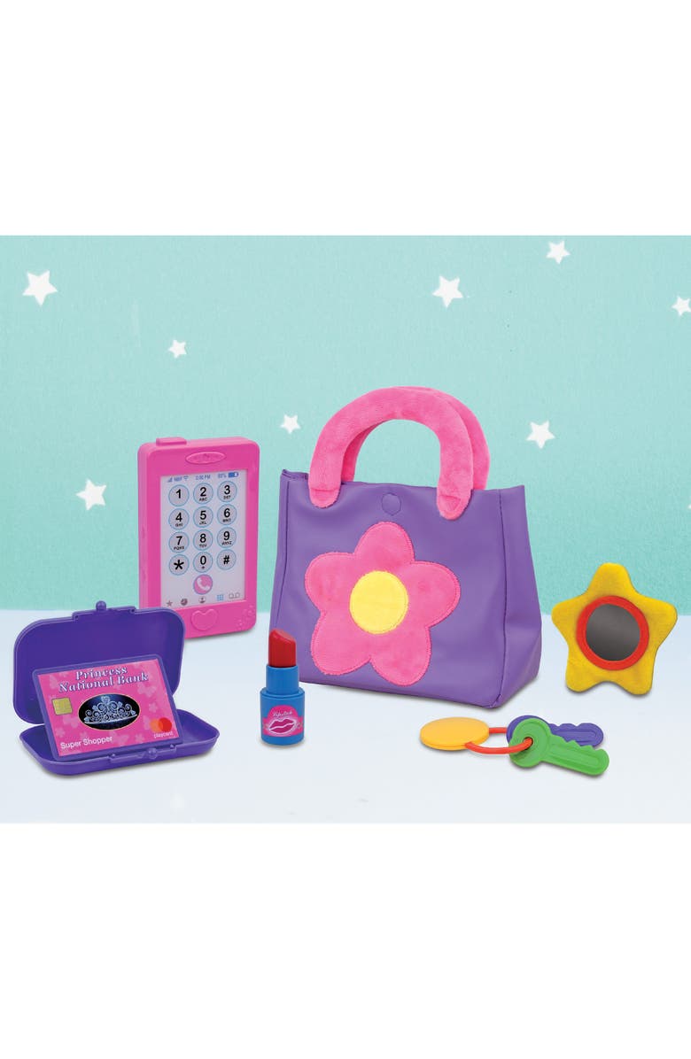 Nothing But Fun Toys Let's Pretend Purse, Pink & Purple Play Set, 2+, Alternate, color, 