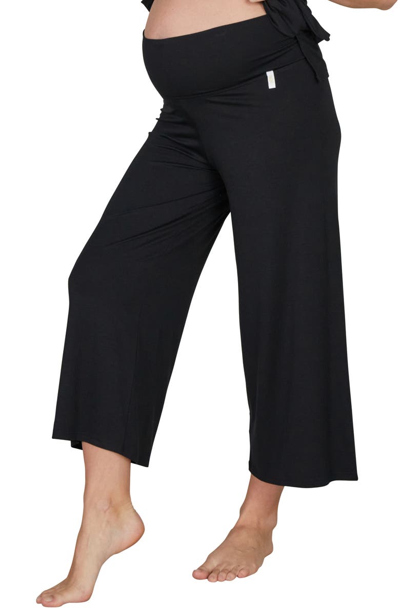 Cache Coeur Maternity pants 7/8th Origin, Alternate, color, Black