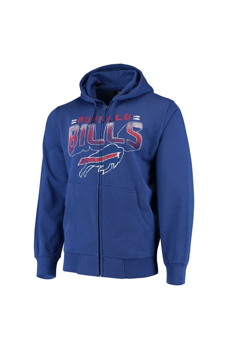 G-III SPORTS BY CARL BANKS Men's G-III Sports by Carl Banks Royal Buffalo Bills Perfect Season Full-Zip Hoodie, Alternate, color, 