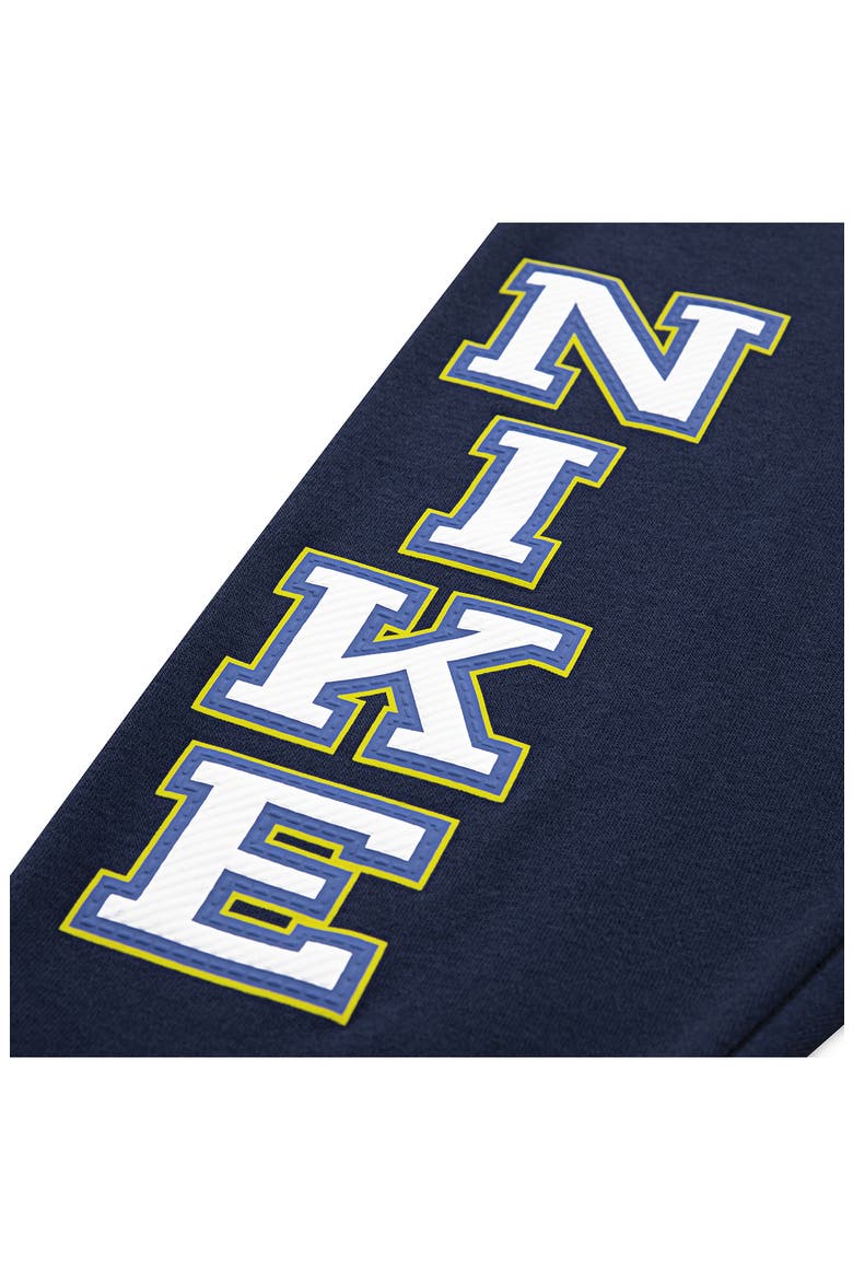 Kids' Colorblock Graphic Hoodie & Joggers Set, Alternate, color, MIDNIGHT NAVY