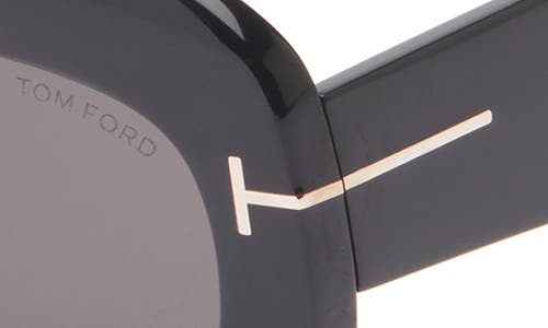 Tom Ford 53mm Square Sunglasses In Black