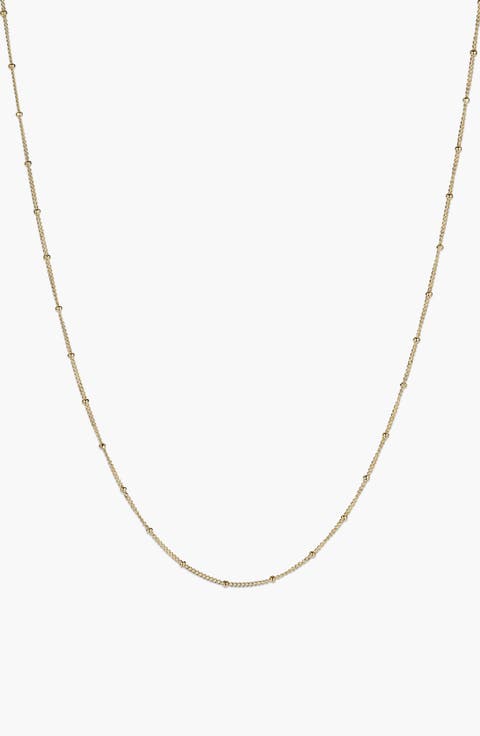 Spheres Chain Necklace