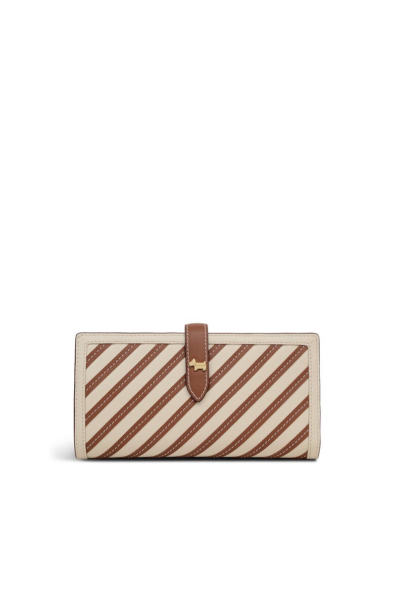 Willis Street - Stripe Large Bifold Wallet, Main, color, Salt Lake