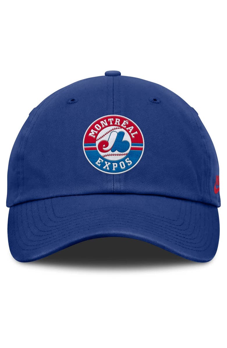 Nike Men's Nike Blue Montreal Expos Club Adjustable Hat, Alternate, color, 