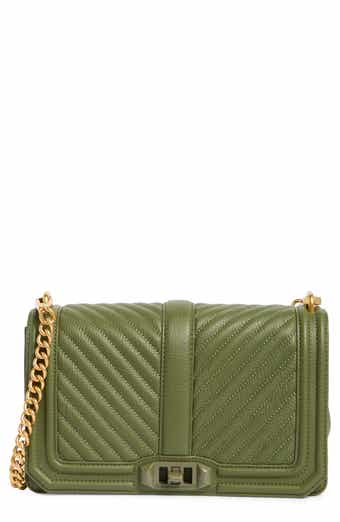 Rebecca Minkoff Chevron Quilted Love Crossbody Bag