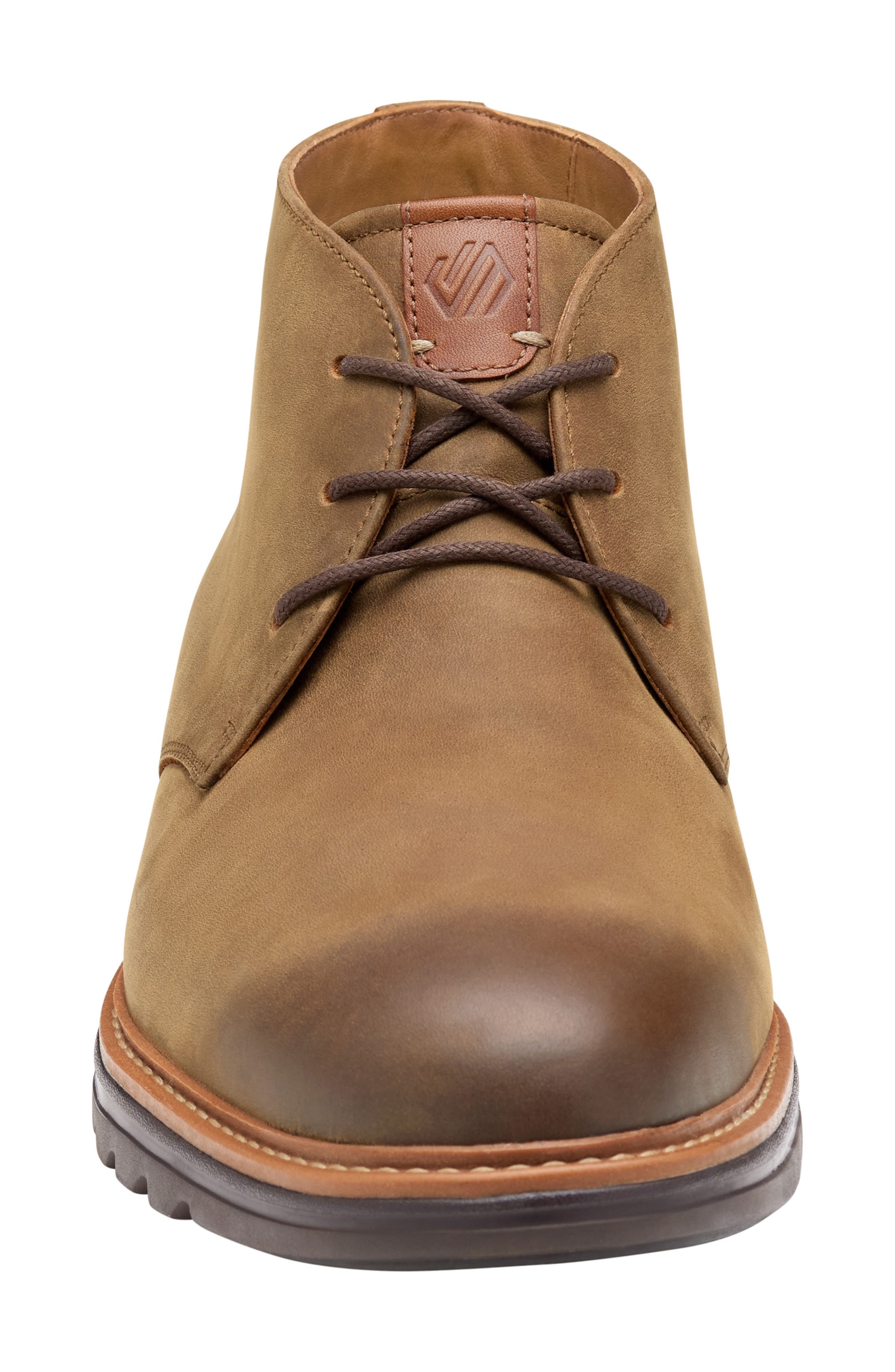 Johnston & Murphy Braxton Chukka Boot, Alternate, color, Brown Oiled Full Grain