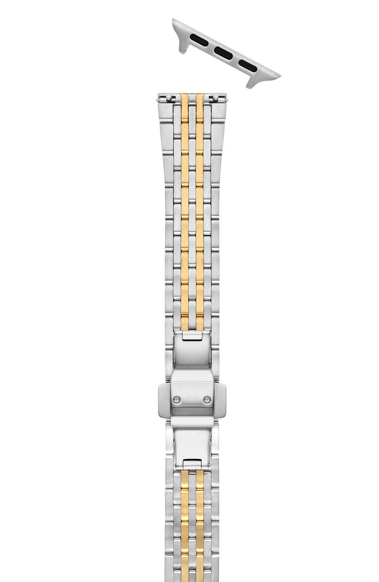 MICHELE Tapered Apple Watch<sup>®</sup> Bracelet Watchband, Alternate, color, Two Tone