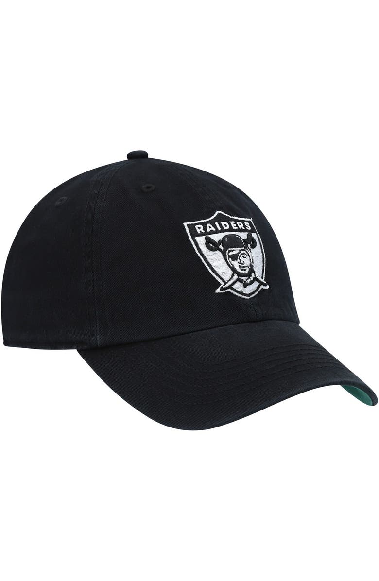 '47 Men's '47 Black Las Vegas Raiders Legacy Franchise Fitted Hat, Alternate, color, 