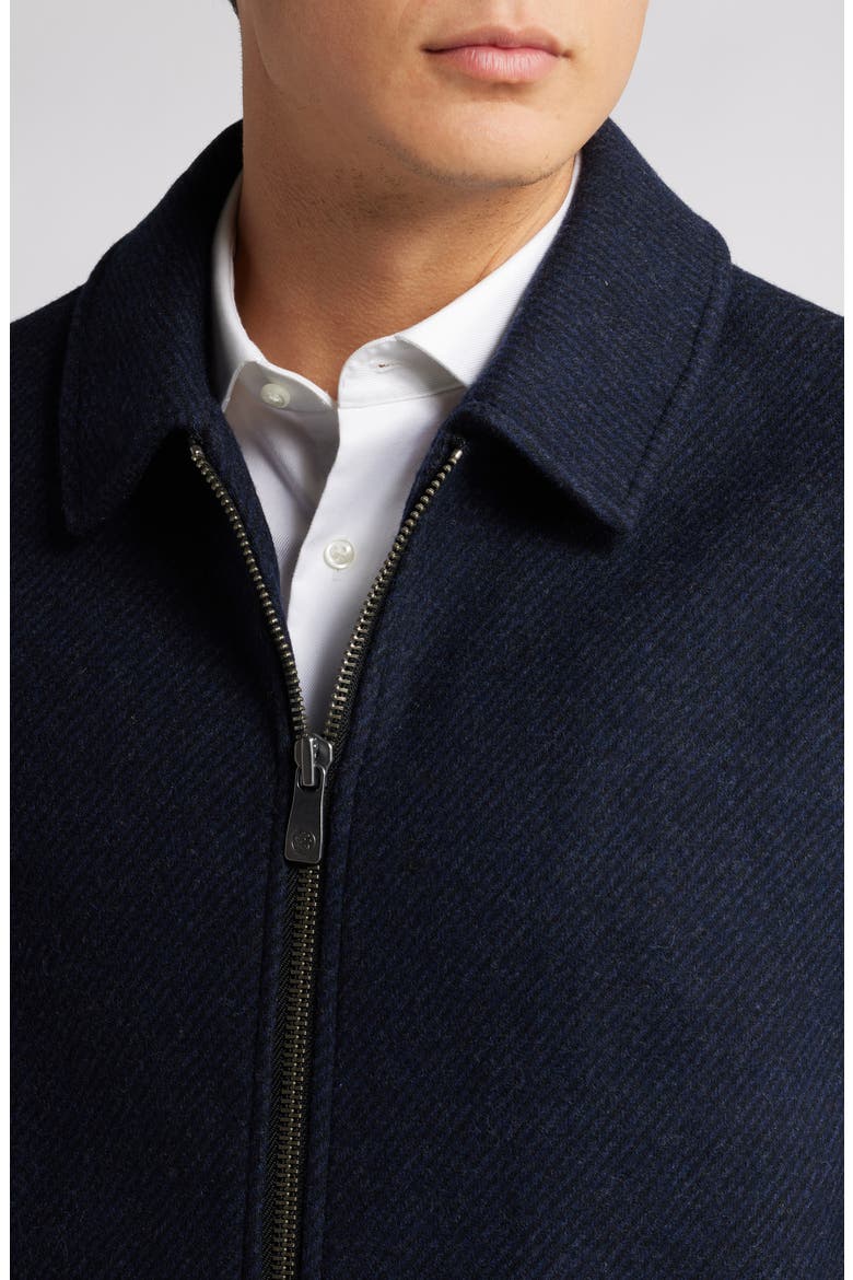 Paloma Wool Blend Twill Jacket, Alternate, color, NAVY TWILL