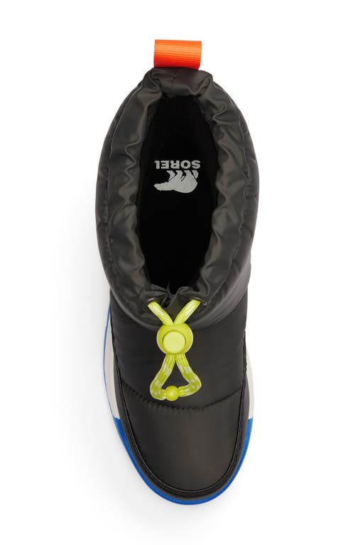 Sorel Kids' Whitney Ii Waterproof Snow Boot In Jet/black