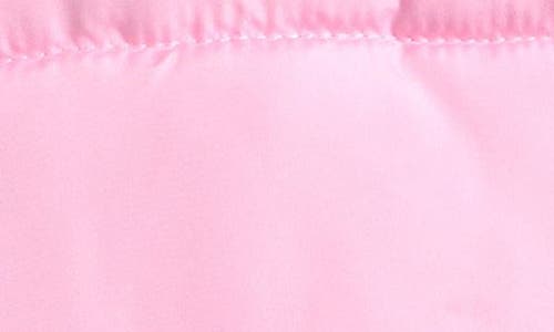 Tractr Kids' Crop Puffer Vest In Pink