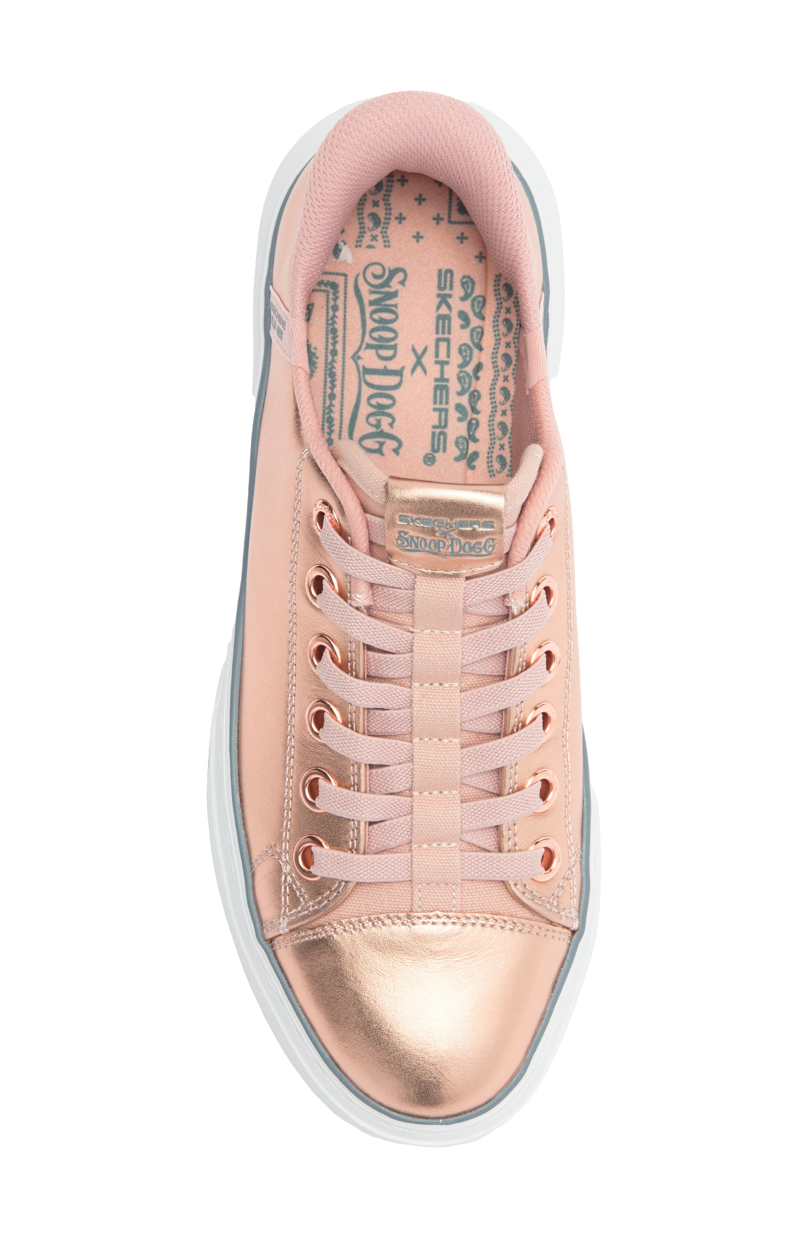 SKECHERS Slip-ins Snoop Dogg: Snoop One Sneaker, Alternate, color, Rose Gold