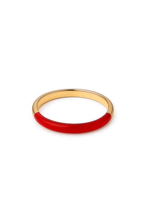 Enamel Band Ring