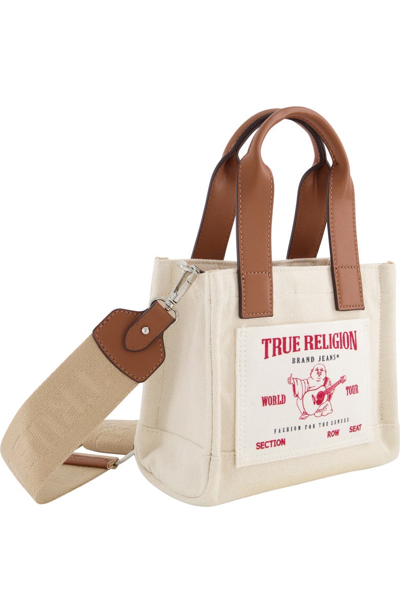True Religion Canvas Mini Tote Bag, Alternate, color,
