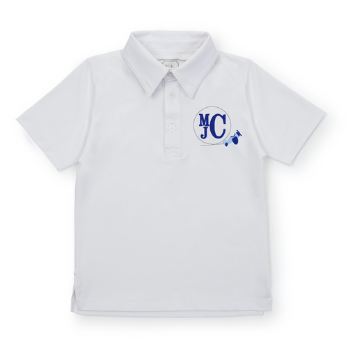 LILA AND HAYES LILA AND HAYES WILL BOYS' GOLF POLO SHIRT BY LH SPORT 