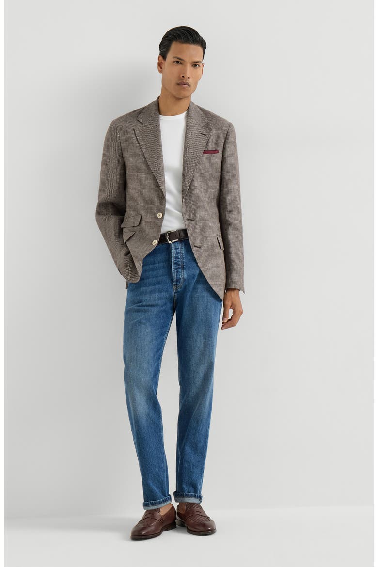 Comfort denim trousers, Alternate, color, Medium Denim