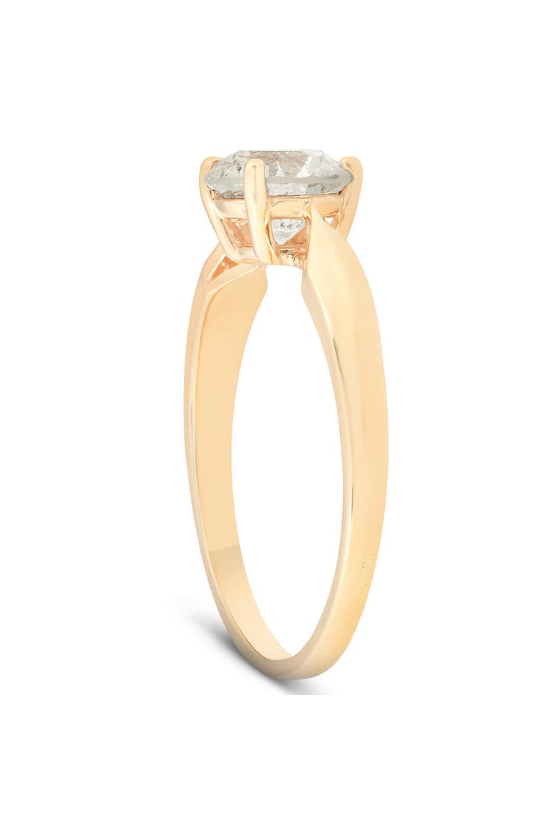 Certified 1 1/2Ct Solitaire Diamond Engagement Ring 14k Gold Lab Grown, Alternate, color, 14k Yellow Gold