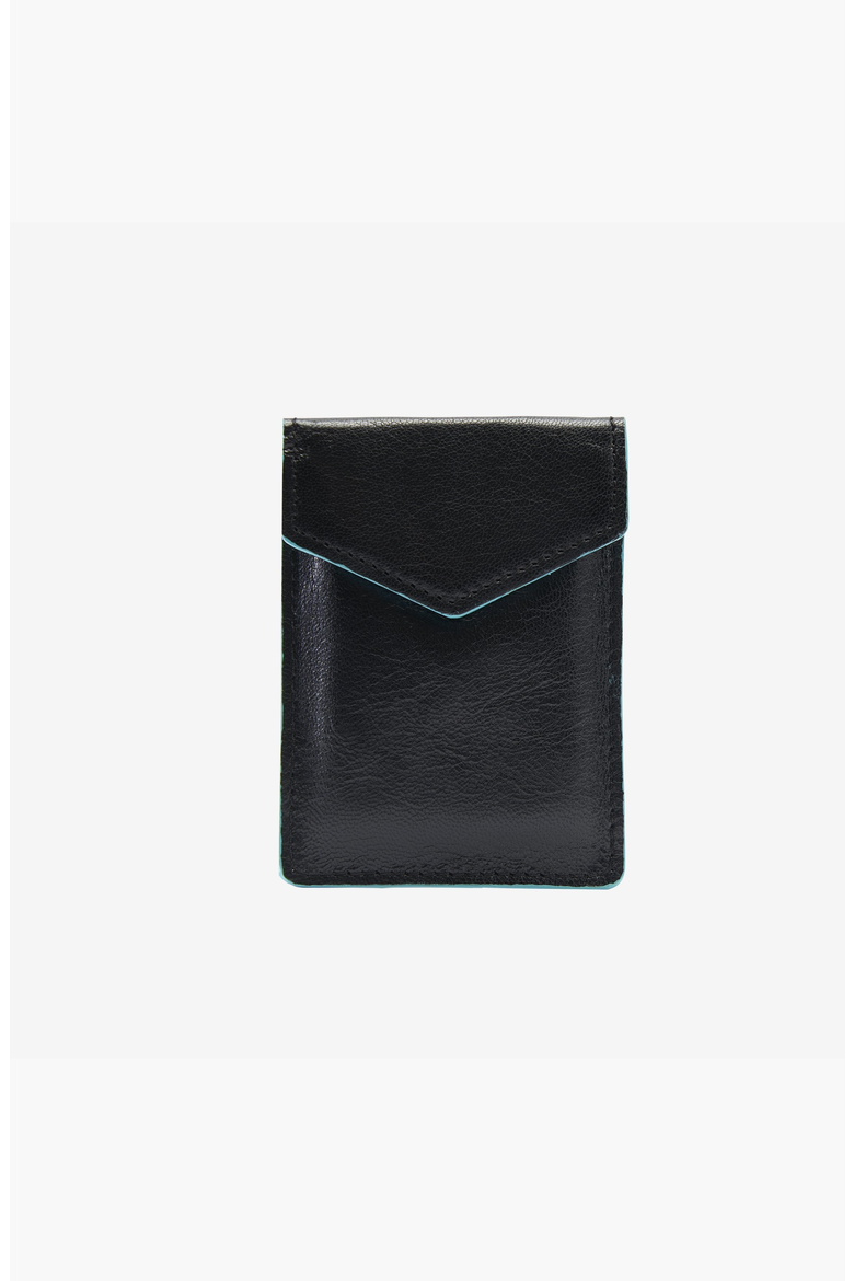 Siam Mini Card Case, Main, color, Black / French Blue