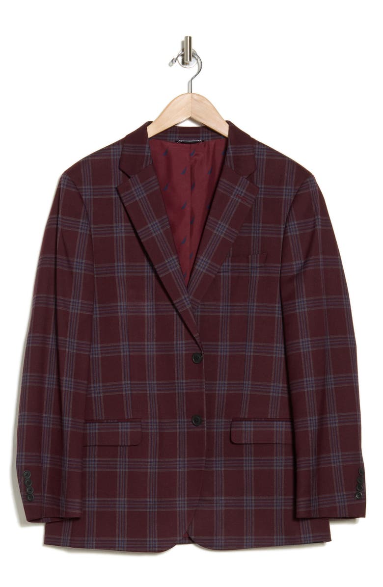 Nautica Plaid Sport Coat, Alternate, color,