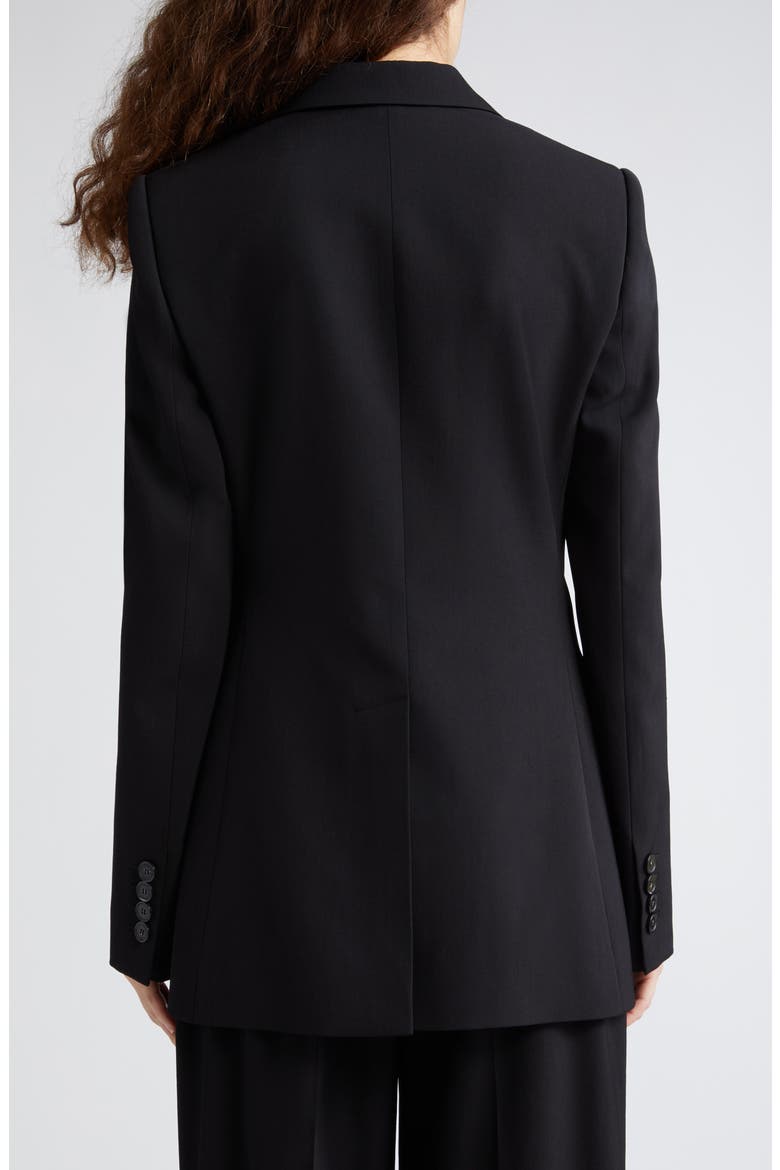 Iconic Wool Stretch Gabardine Blazer, Alternate, color, BLACK