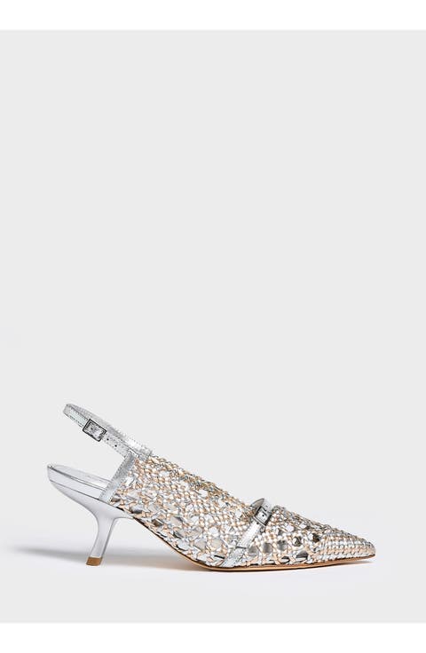 Melissa Slingback | Metallic Nappa