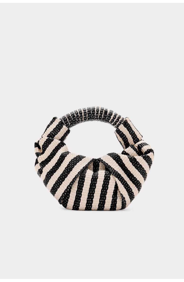 SIMONMILLER Lopsy Bag, Alternate, color, Black/White Stripe