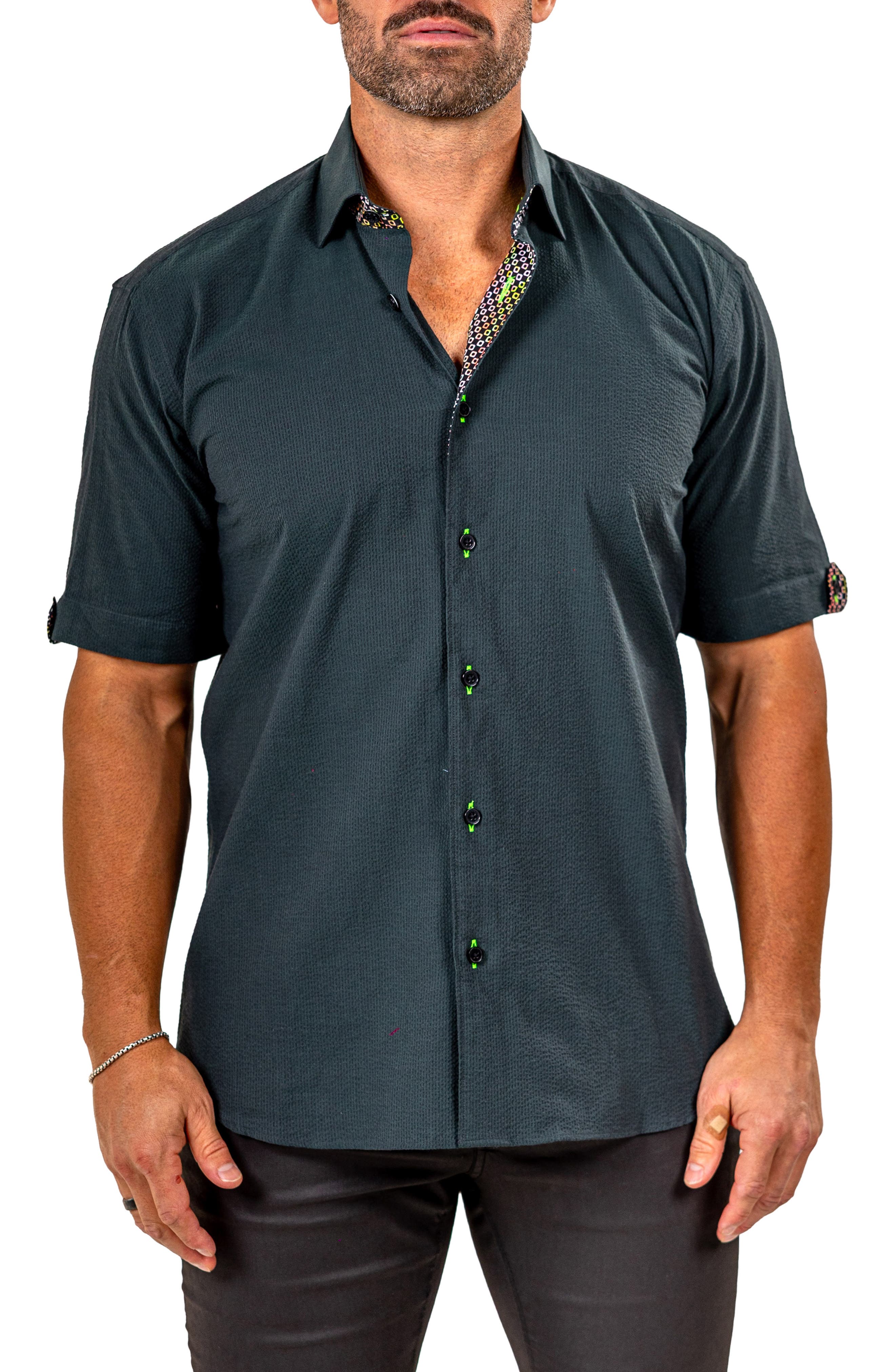Galileo Marthy Short Sleeve Button-Up Shirt