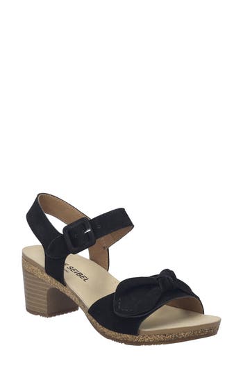 Josef Seibel Grace Sandal In Black