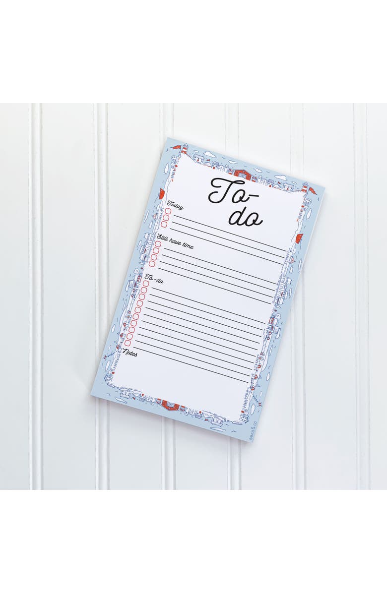Ramus & Co To-Do Salty Town 5" x 8" Lined Notepad, Main, color, Multi-Pack