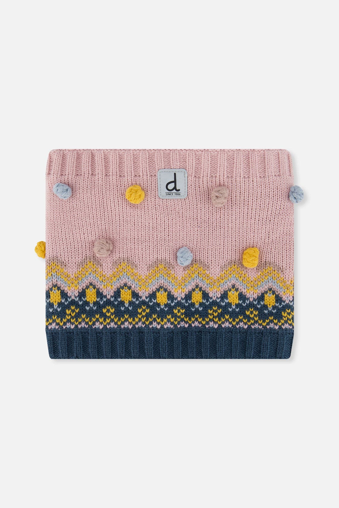 selected Pink and Blue Jacquard