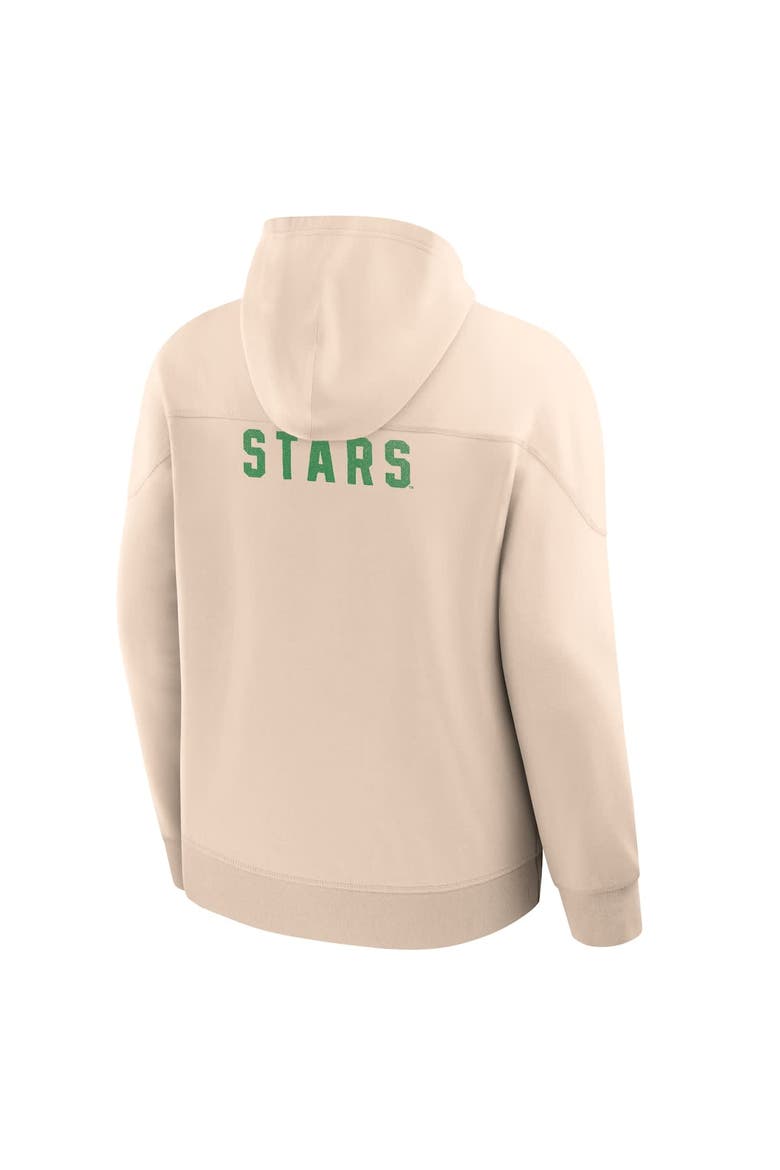 Men's Fanatics Cream Dallas Stars Vintage Hoodie, Alternate, color, Cream