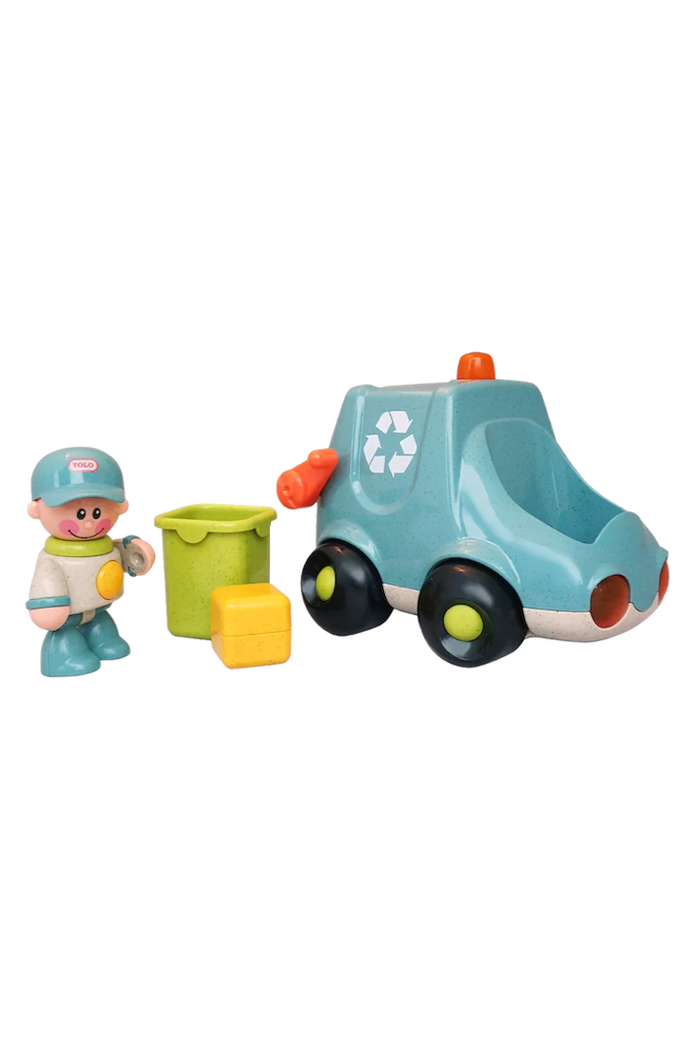 First Friends Garbage Truck Toy Set, Main, color, Multi