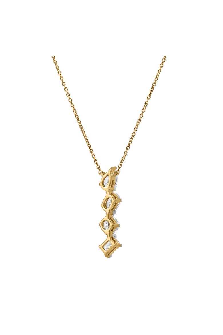 Nerisse 14K Gold Lab Grown Diamond Necklace - 1 Ct, Alternate, color, 14K Yellow Gold