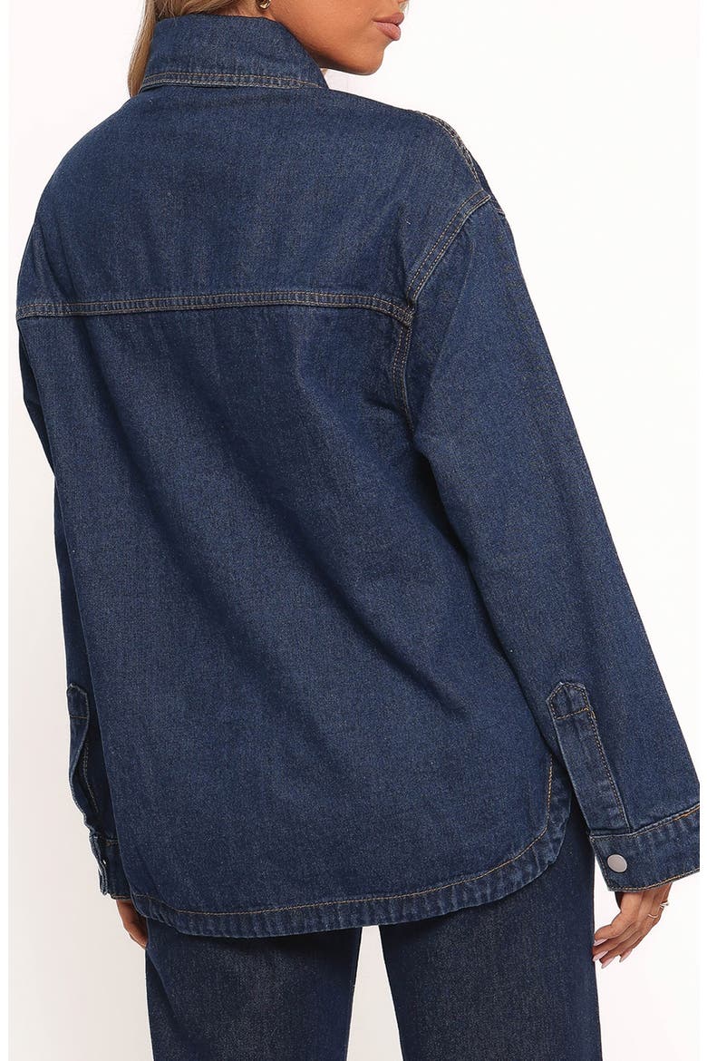 Dede Denim Shacket, Alternate, color, DENIM