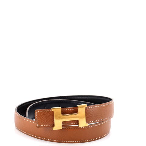 Constance Reversible Belt Leather Thin