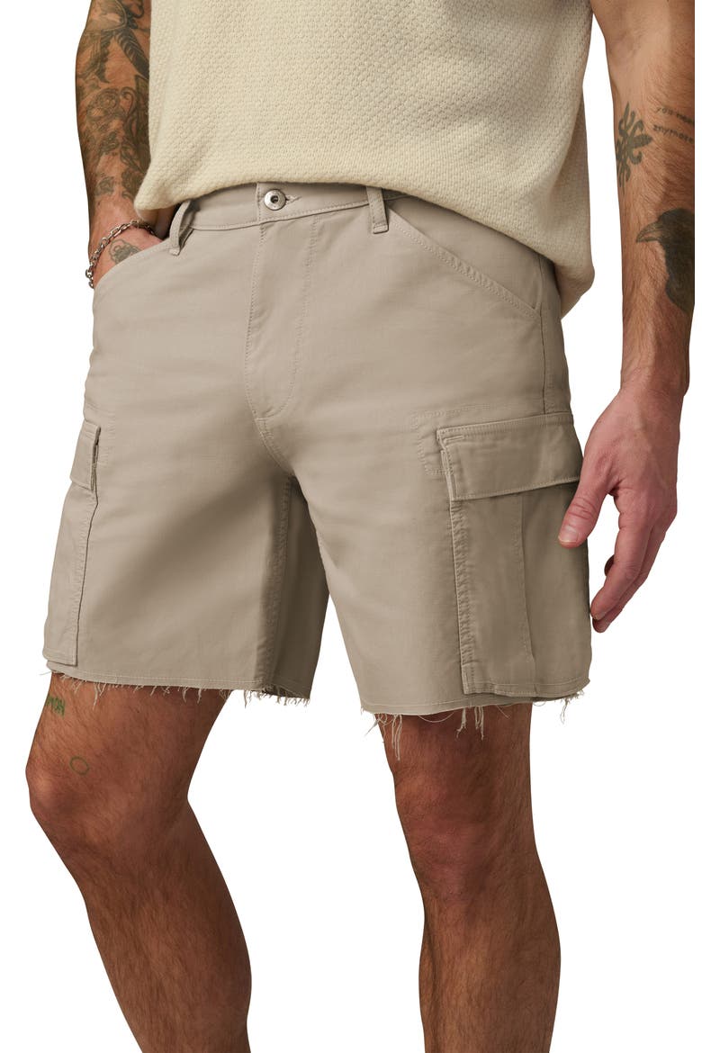 McArthur Raw Hem Cargo Shorts, Alternate, color, PLAZA TAUPE