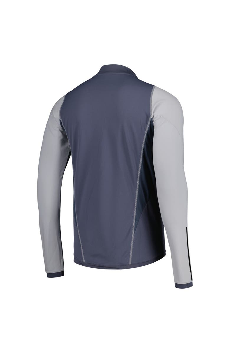 adidas Men's adidas Gray FC Dallas 2024 On-Field AEROREADY Quarter-Zip Training Top, Alternate, color, Gray