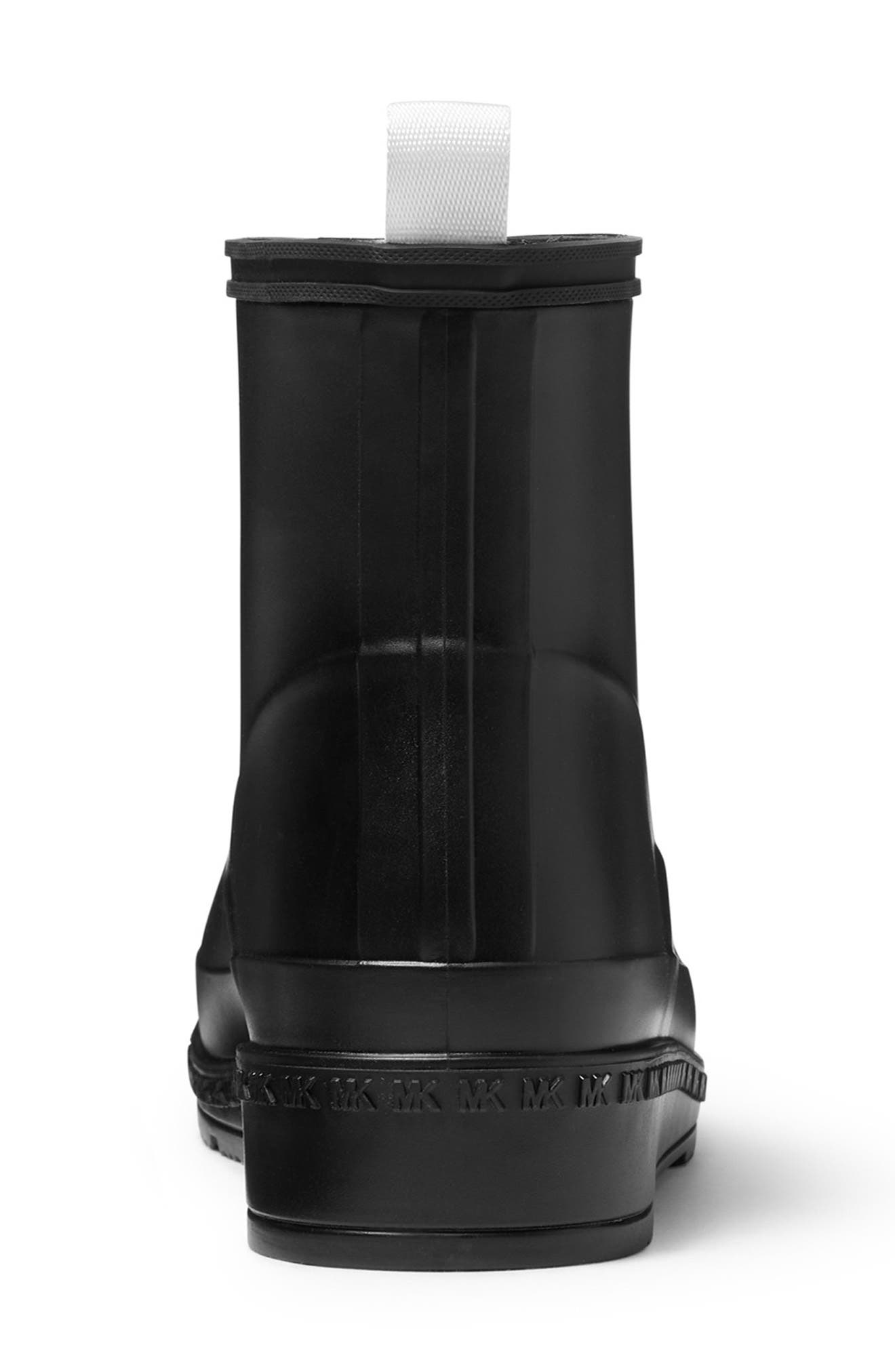 Mac Rain Bootie, Alternate, color, BLACK/ OPTIC