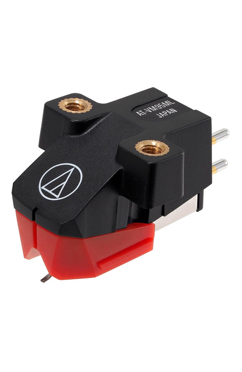 Audio-Technica AT-VM95ML Dual Moving Magnet Cartridge, Alternate, color, Red/Black