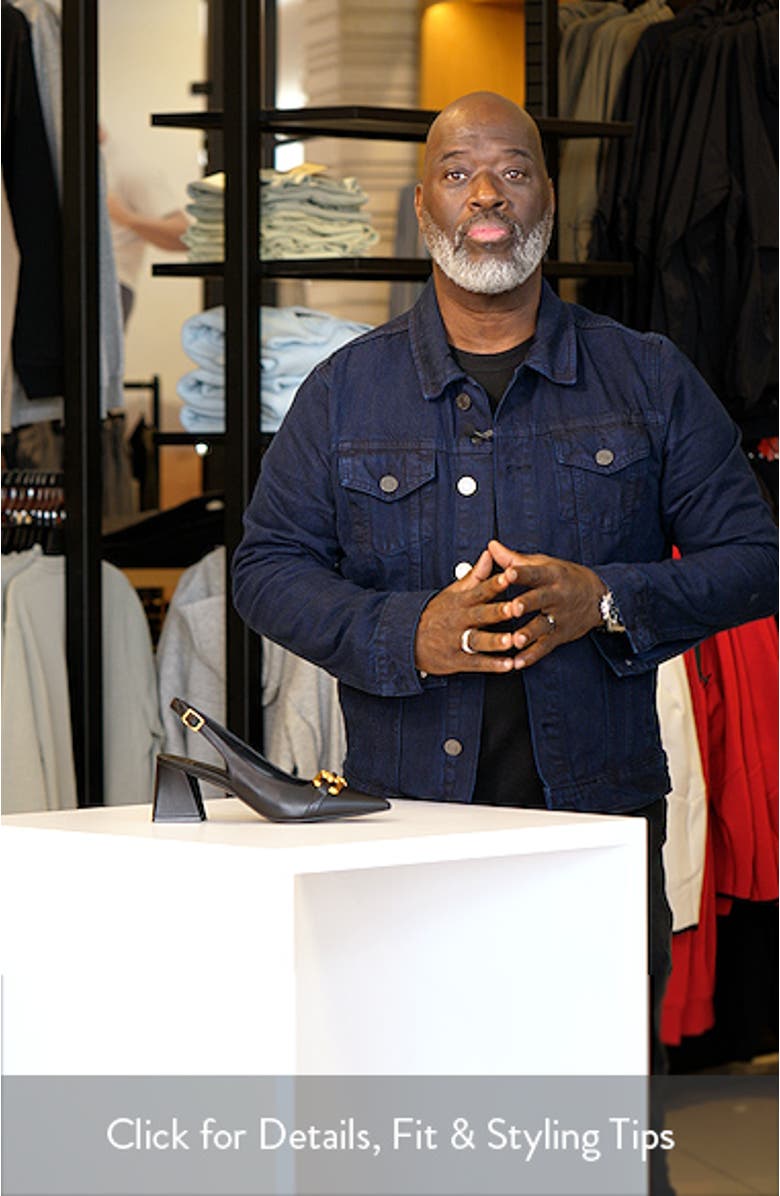 Nakita Slingback Pointed Toe Pump, sales video thumbnail