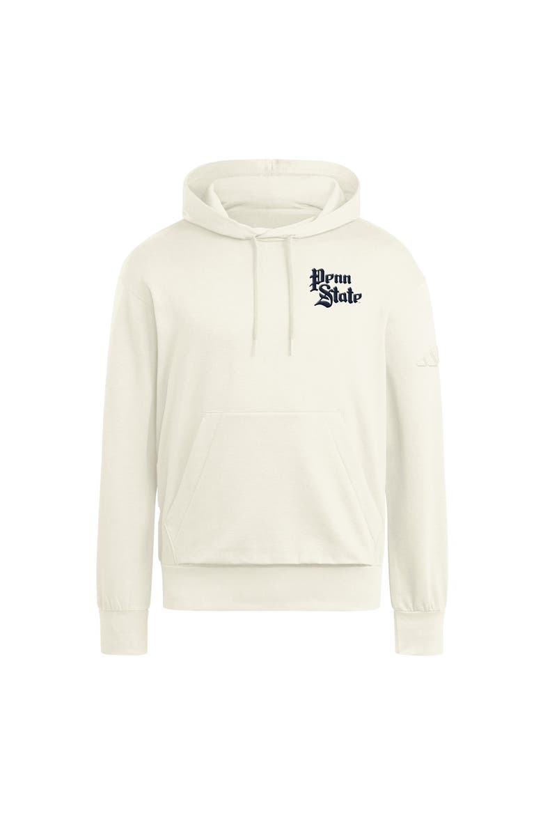 Men's adidas Cream Penn State Nittany Lions Vintage Vault Premium Hoodie, Alternate, color, Cream