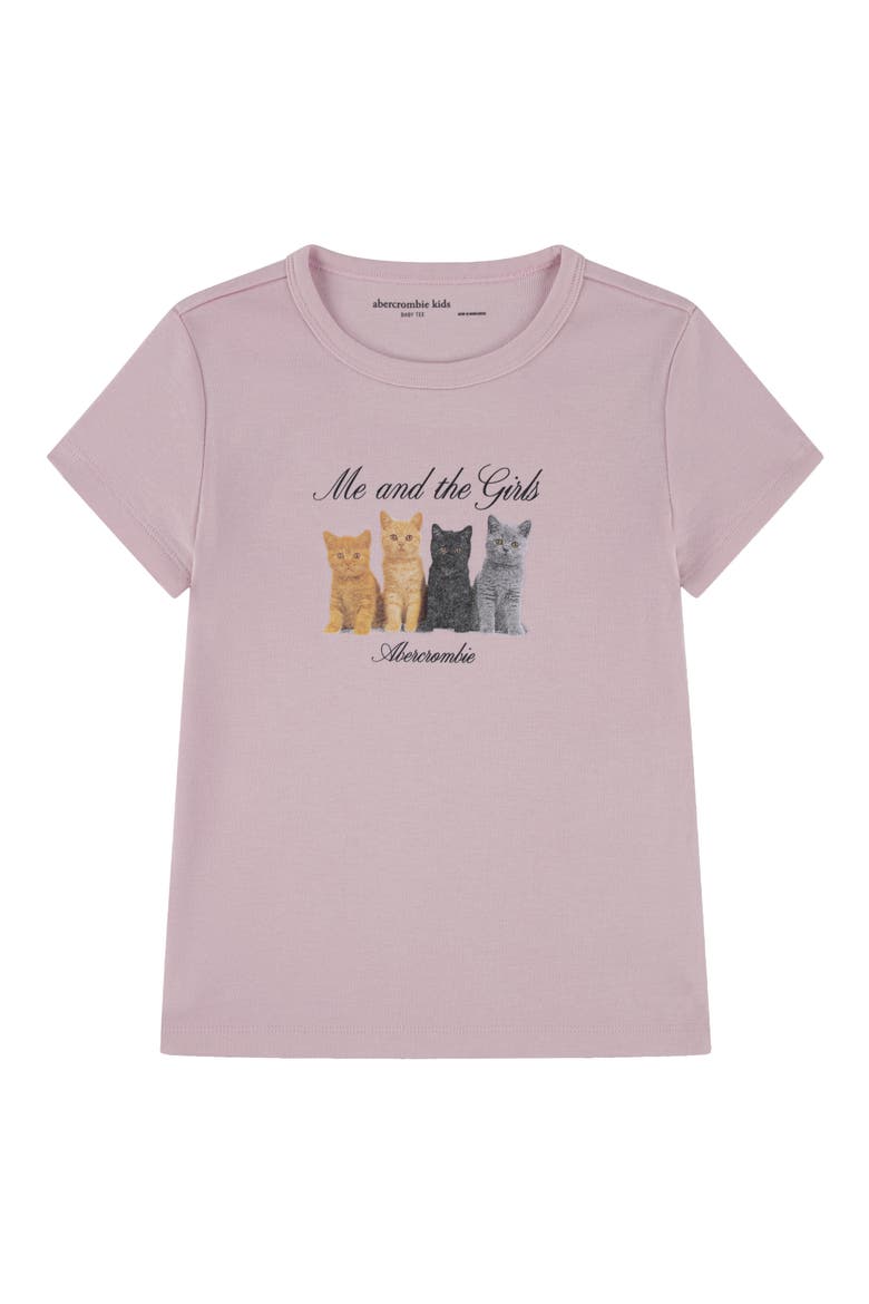 Kids' Me & The Girls Graphic T-Shirt, Main, color, CHALK PINK