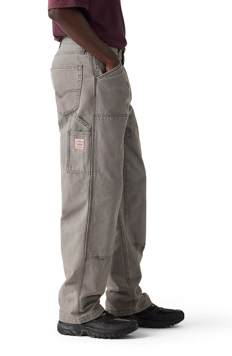 Levi's<sup>®</sup> 568<sup>™</sup> Loose Straight Leg Carpenter Jeans, Alternate, color, Castlerock Double Knee