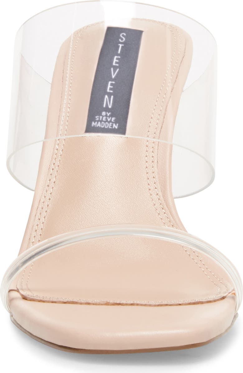 Steven New York Jule Transparent Strap Sandal, Alternate, color,
