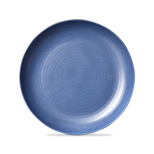Tag Denim Blue Brooklyn Melamine Dinner Plate Indoor Outdoor In Blue