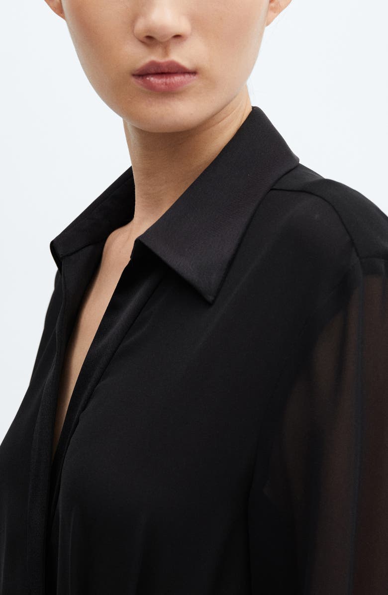 MANGO Wide Leg Jumpsuit, Alternate, color, 